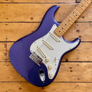 Fender Custom Shop Custom Classic Stratocaster 2012 Purple Sparkle - Custom Order, Flame Neck