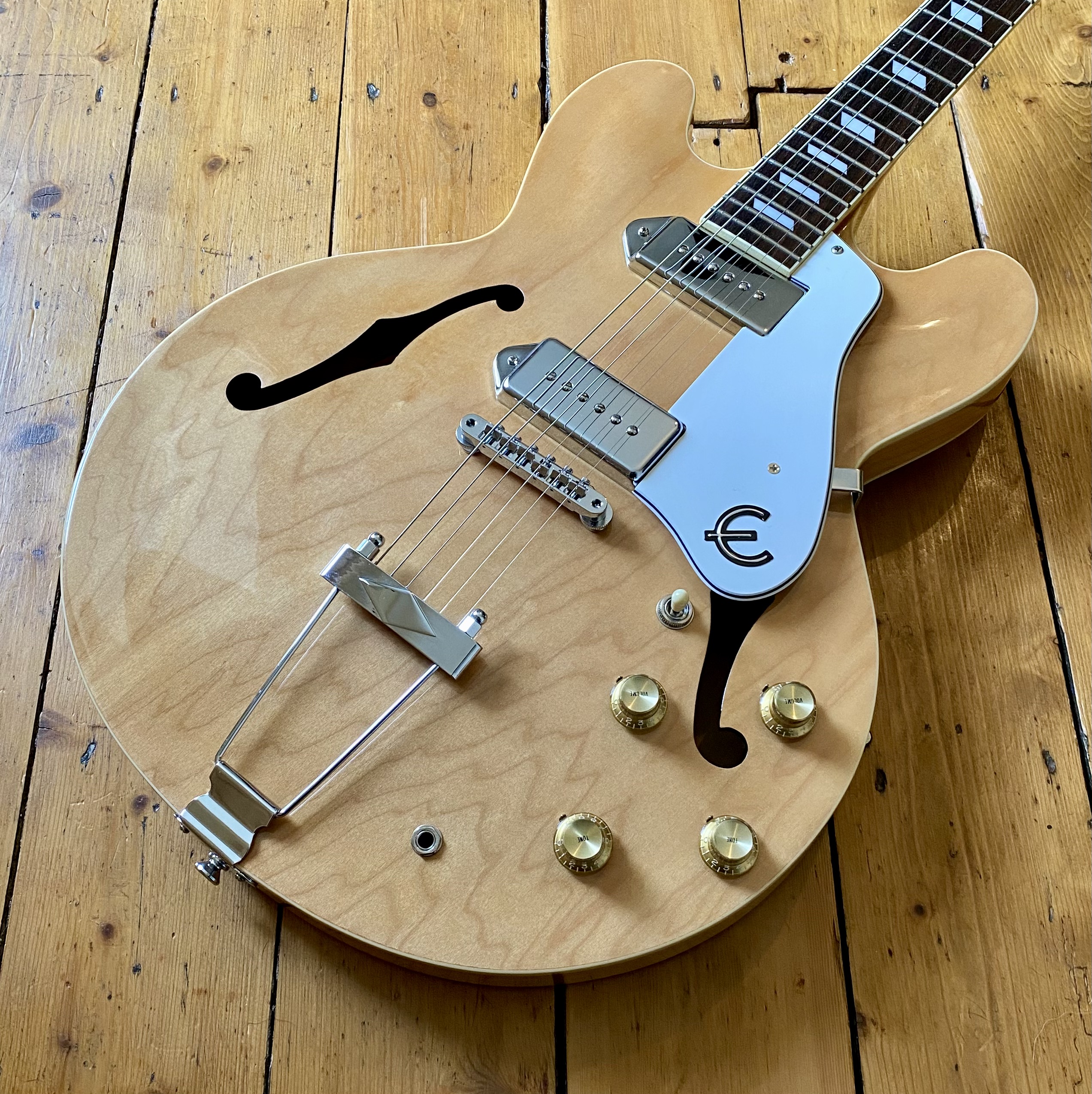 Epiphone Casino Reissue Peerless Factory Korea 2004 Natural Gloss